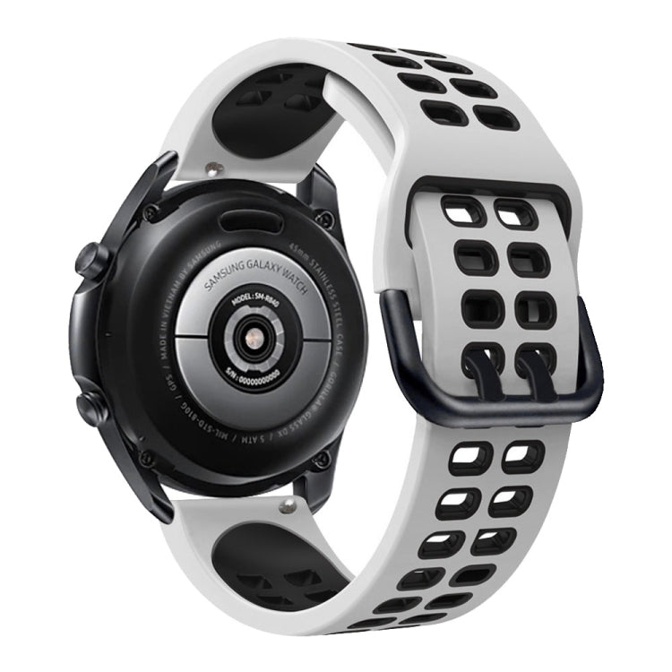 Bracelet de montre en silicone à double rangée, For Huawei Watch GT Runner