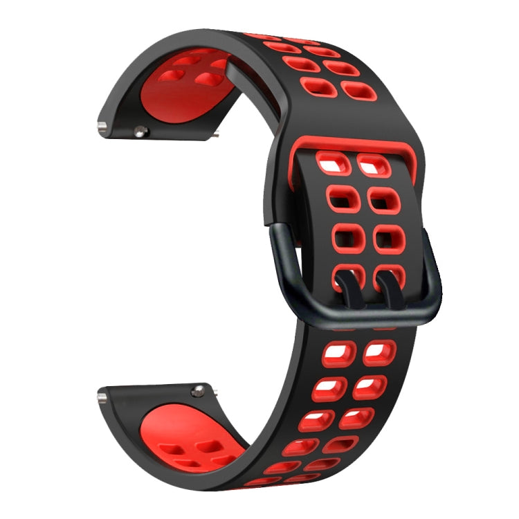 Bracelet de montre en silicone à double rangée, For Huawei Watch GT Runner