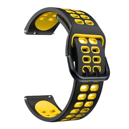 Bracelet de montre en silicone à double rangée, For Huawei Watch GT Runner