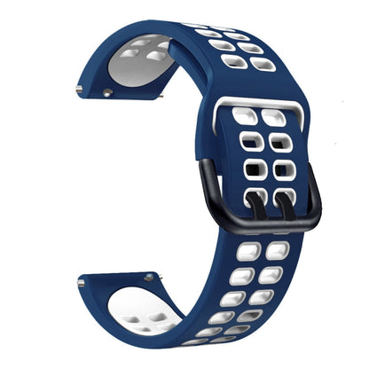 Bracelet de montre en silicone à double rangée, For Huawei Watch GT Runner