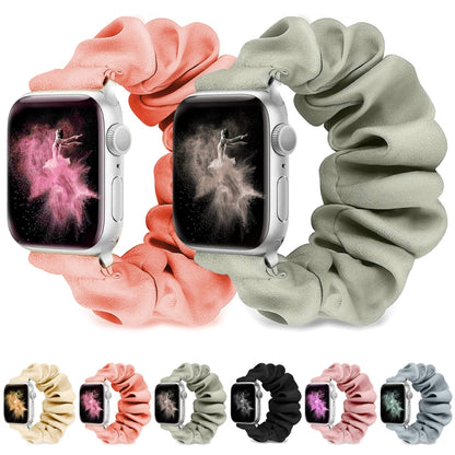 Bracelet de montre à élasticité à boucle unique pour la série Apple Watch, 7 41mm / 6&SE&5&4 40mm / 3&2&1 38mm, 7 45mm / 6&SE&5&4 44mm / 3&2&1 42mm