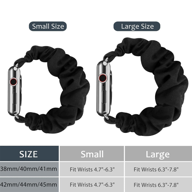 Bracelet de montre à élasticité à boucle unique pour la série Apple Watch, 7 41mm / 6&SE&5&4 40mm / 3&2&1 38mm, 7 45mm / 6&SE&5&4 44mm / 3&2&1 42mm