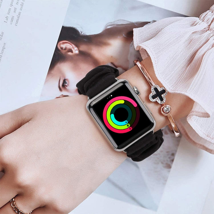 Bracelet de montre à élasticité à boucle unique pour la série Apple Watch, 7 41mm / 6&SE&5&4 40mm / 3&2&1 38mm, 7 45mm / 6&SE&5&4 44mm / 3&2&1 42mm