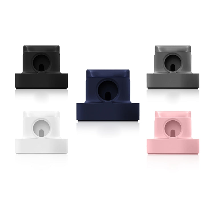 A001 Support de charge en silicone 3 en 1 pour iPhone / iWatch / AirPods