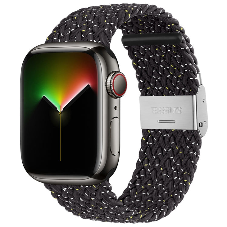 Bracelet de montre tressé en nylon pour la série Apple Watch, 7 41mm / 6&SE&5&4 40mm / 3&2&1 38mm, 7 45mm / 6&SE&5&4 44mm / 3&2&1 42mm