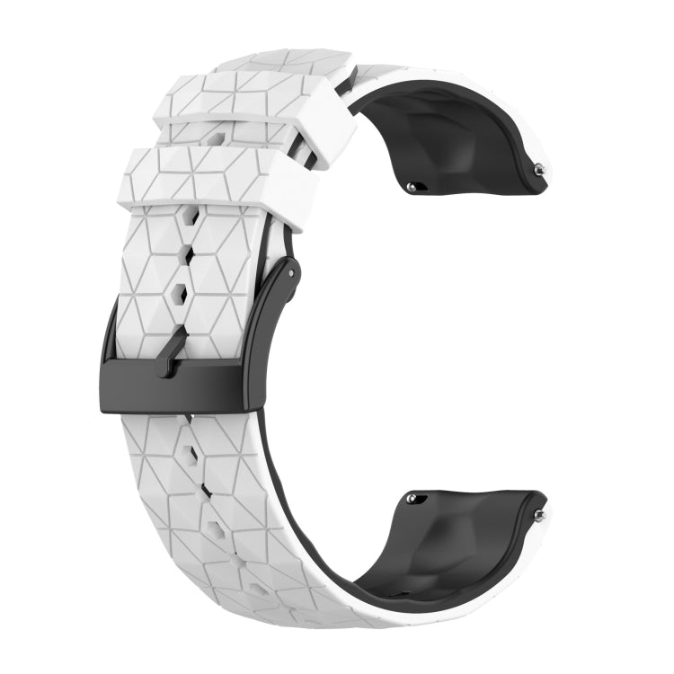 Bracelet de montre en silicone bicolore, For Suunto 9