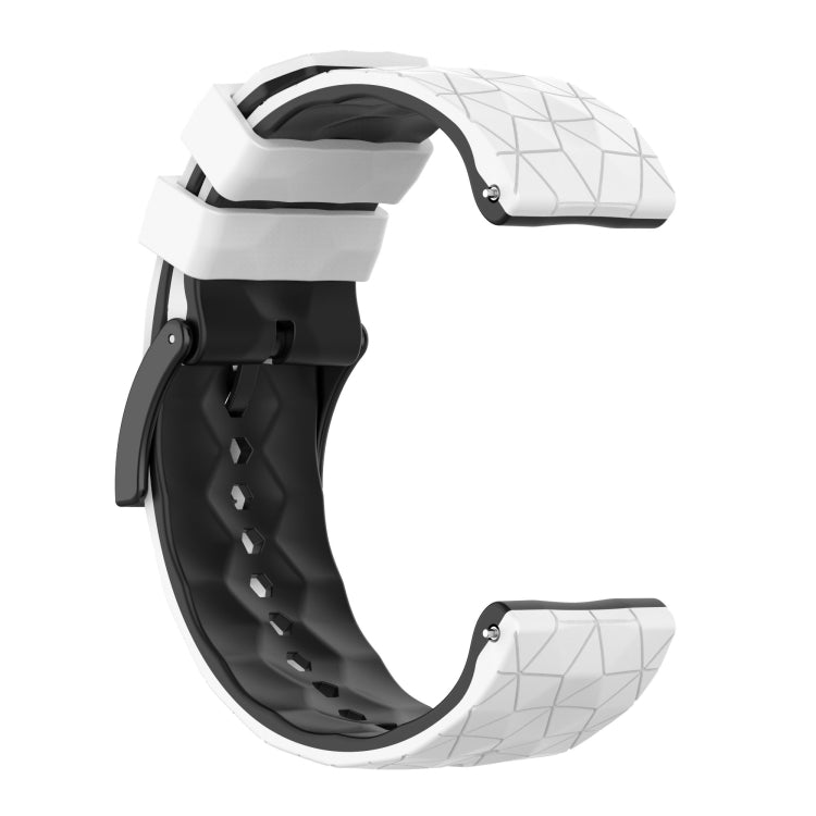 Bracelet de montre en silicone bicolore, For Suunto 9