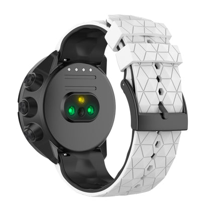 Bracelet de montre en silicone bicolore, For Suunto 9