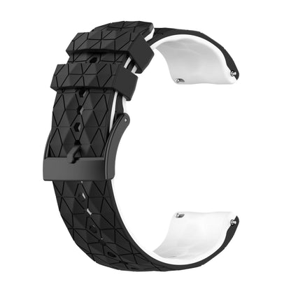 Bracelet de montre en silicone bicolore, For Suunto 9