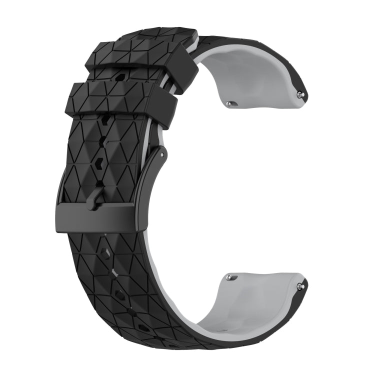 Bracelet de montre en silicone bicolore, For Suunto 9