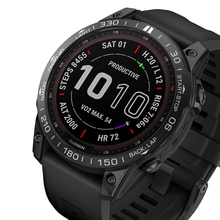 Couverture de bague de lunette de cadran Smartwatch, For Garmin Fenix 7, For Garmin Fenix 7S