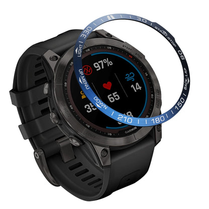 Couverture de bague de lunette de cadran Smartwatch, For Garmin Fenix 7, For Garmin Fenix 7S