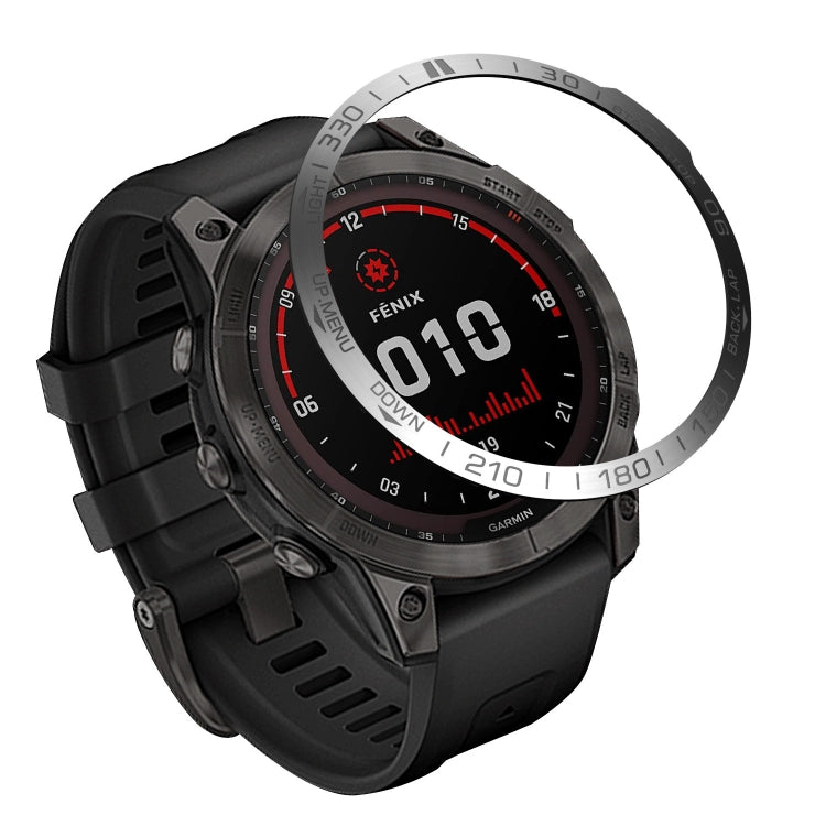 Couverture de bague de lunette de cadran Smartwatch, For Garmin Fenix 7X