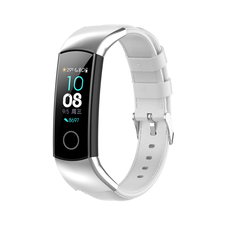 Bracelet en cuir ciré à l'huile, For Huawei Band 3 & 4 Pro