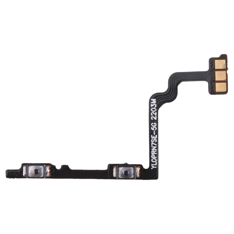 Câble flexible du bouton de volume, For Xiaomi 11T/11T Pro, For Xiaomi Redmi Note 11 Pro China, For OPPO Reno7, For OPPO Reno7 SE, For OPPO Reno7 Pro 5G, For Realme 8i, For OPPO K9s