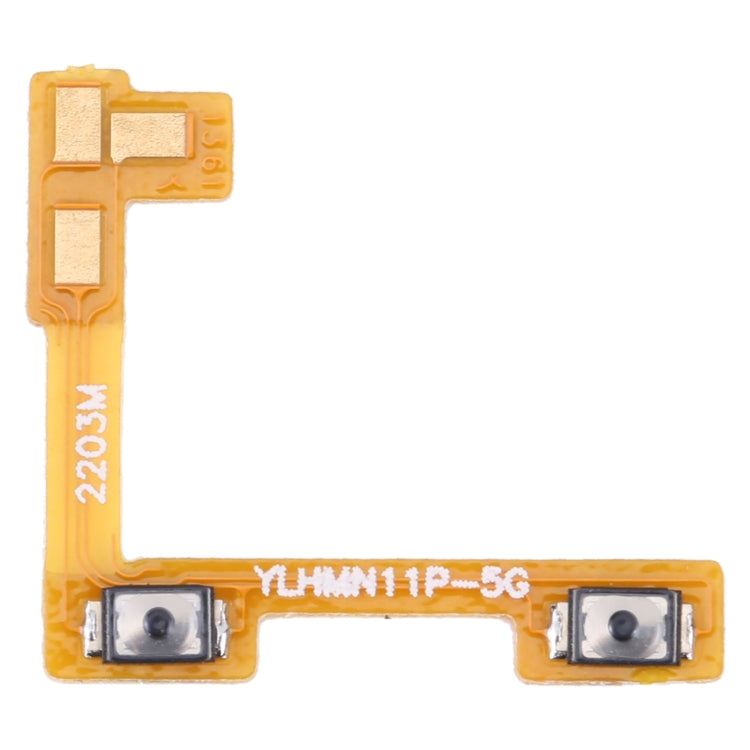Câble flexible du bouton de volume, For Xiaomi 11T/11T Pro, For Xiaomi Redmi Note 11 Pro China, For OPPO Reno7, For OPPO Reno7 SE, For OPPO Reno7 Pro 5G, For Realme 8i, For OPPO K9s