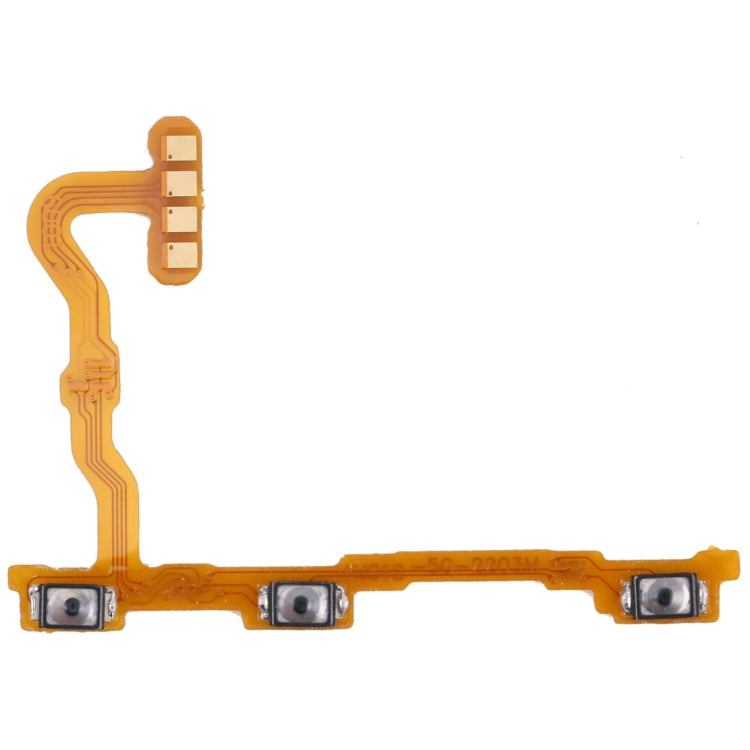 Câble flexible du bouton d'alimentation et du bouton de volume, For Xiaomi Redmi 10/Redmi 10 Prime, For Xiaomi Redmi Note 11 China 5G, For vivo S12, For vivo S12 Pro, For vivo iQOO Neo5
