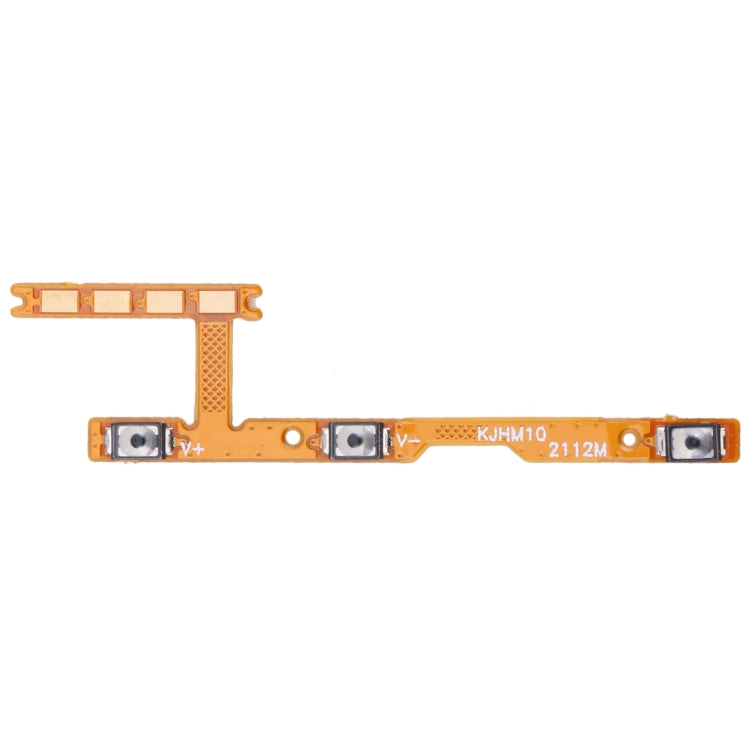 Câble flexible du bouton d'alimentation et du bouton de volume, For Xiaomi Redmi 10/Redmi 10 Prime, For Xiaomi Redmi Note 11 China 5G, For vivo S12, For vivo S12 Pro, For vivo iQOO Neo5