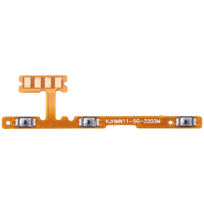 Câble flexible du bouton d'alimentation et du bouton de volume, For Xiaomi Redmi 10/Redmi 10 Prime, For Xiaomi Redmi Note 11 China 5G, For vivo S12, For vivo S12 Pro, For vivo iQOO Neo5