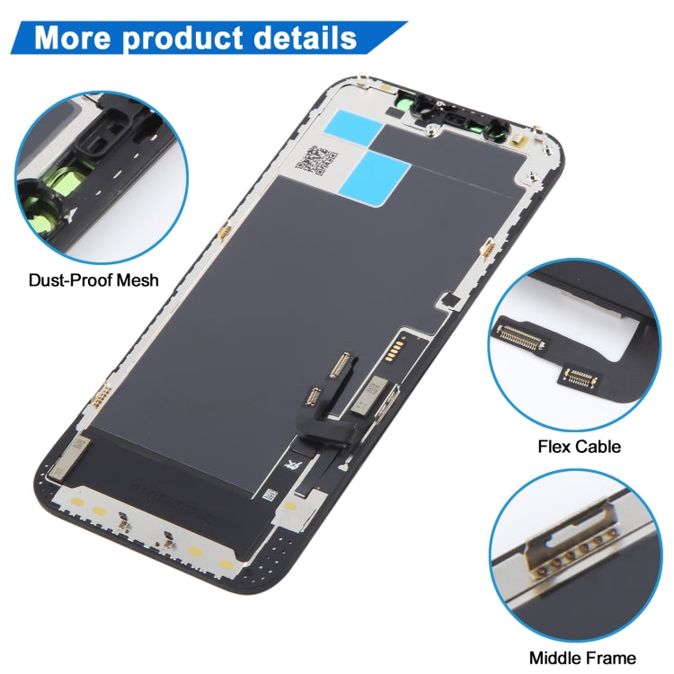 Écran iPhone 12 / 12 Pro (FHD Incell Haute Luminosité) + Kit offert - Livraison 48h