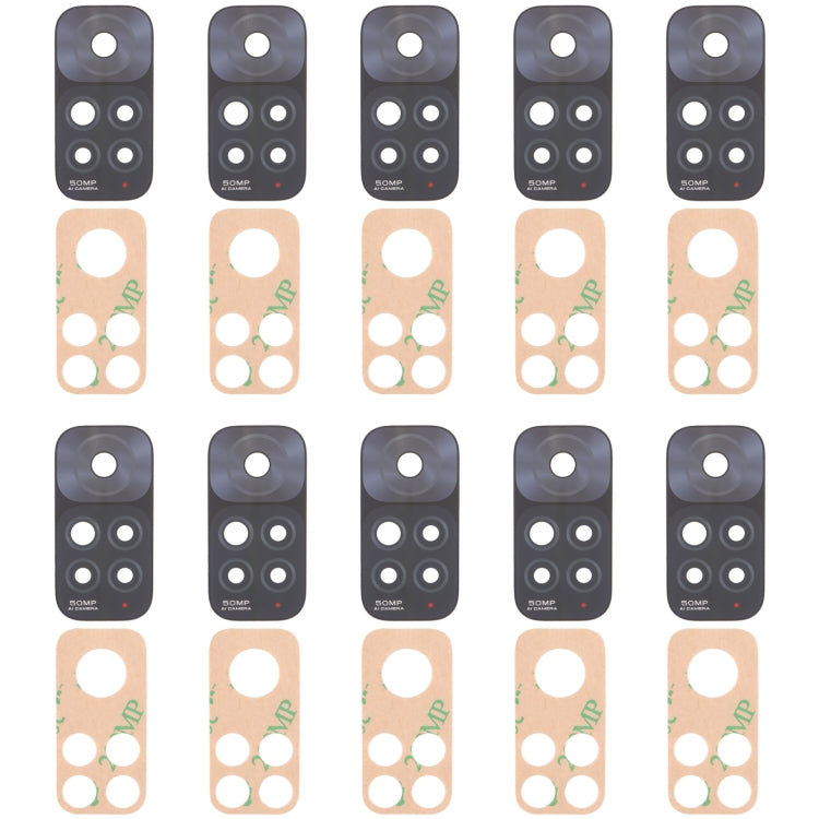 Objectif de la caméra arrière, For Xiaomi Redmi Note 11, For Xiaomi Redmi Note 11 China, For OPPO A55 4G, For OPPO A16e / A16K, For OPPO A76 / A36, For vivo Y21S / Y33S / Y33T, For vivo V23e / V23e 5G, For vivo Y32