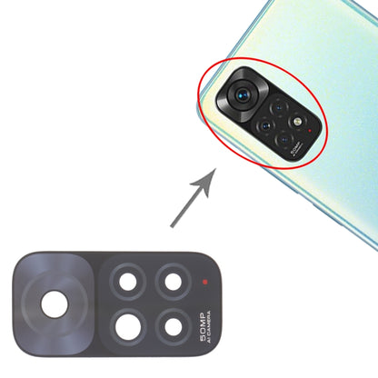 Objectif de la caméra arrière, For Xiaomi Redmi Note 11, For Xiaomi Redmi Note 11 China, For OPPO A55 4G, For OPPO A16e / A16K, For OPPO A76 / A36, For vivo Y21S / Y33S / Y33T, For vivo V23e / V23e 5G, For vivo Y32
