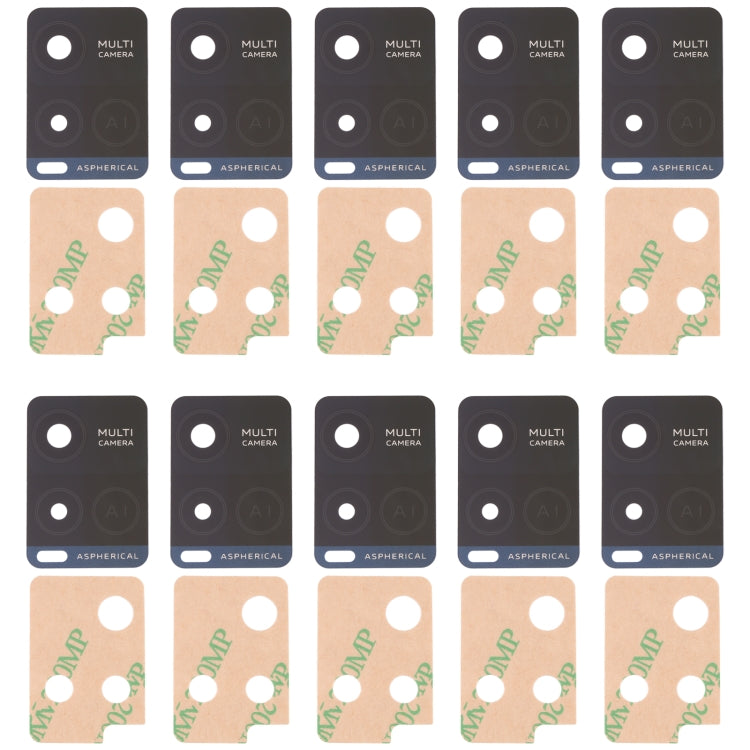 Objectif de la caméra arrière, For Xiaomi Redmi Note 11, For Xiaomi Redmi Note 11 China, For OPPO A55 4G, For OPPO A16e / A16K, For OPPO A76 / A36, For vivo Y21S / Y33S / Y33T, For vivo V23e / V23e 5G, For vivo Y32