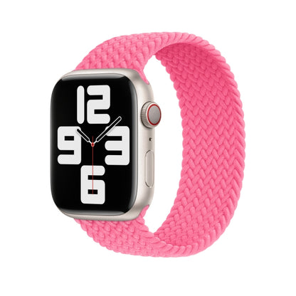 Bracelet de montre tressé en nylon pour Apple Watch Series 7 41mm / 6&SE&5&4 40mm / 3&2&1 38mm, 130mm, 145mm, 155mm