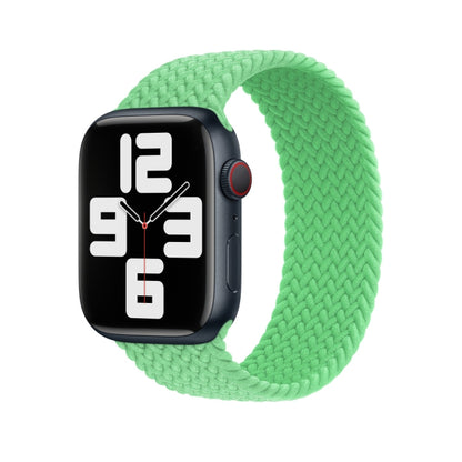 Bracelet de montre tressé en nylon pour Apple Watch Series 7 41mm / 6&SE&5&4 40mm / 3&2&1 38mm, 130mm, 145mm, 155mm