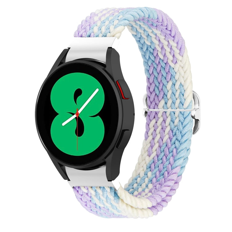 Bracelet de montre tissé réglable, For Samsung Galaxy Watch4 40mm / 44mm