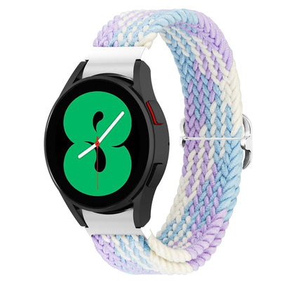 Bracelet de montre tissé réglable, For Samsung Galaxy Watch4 40mm / 44mm