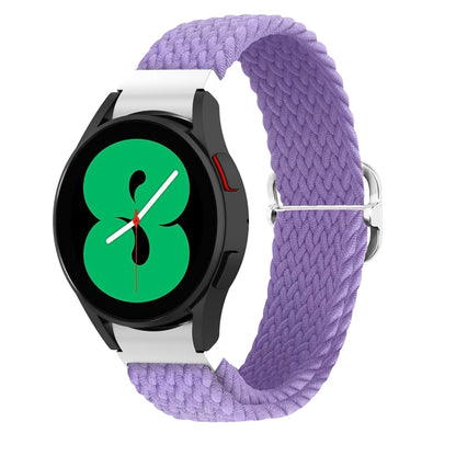 Bracelet de montre tissé réglable, For Samsung Galaxy Watch4 40mm / 44mm