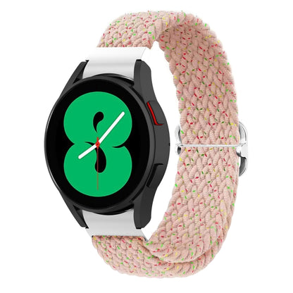 Bracelet de montre tissé réglable, For Samsung Galaxy Watch4 40mm / 44mm