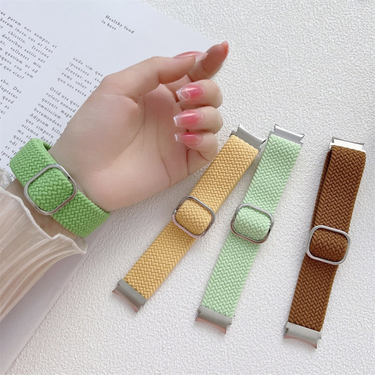 Bracelet de montre tissé réglable, For Samsung Galaxy Watch4 40mm / 44mm