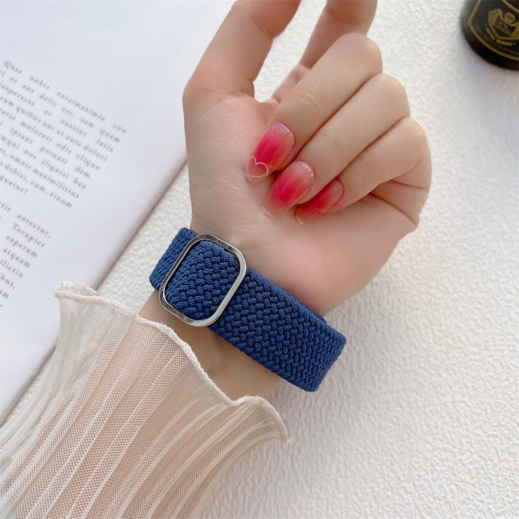 Bracelet de montre tissé réglable, For Samsung Galaxy Watch4 40mm / 44mm