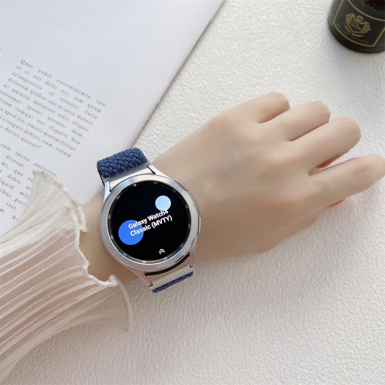 Bracelet de montre tissé réglable, For Samsung Galaxy Watch4 40mm / 44mm