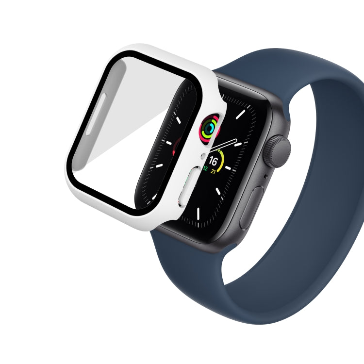 Boîtier de montre étanche en PC + film trempé, For Apple Watch Series 9 / 8 / 7 41mm, For Apple Watch Series 9 / 8 / 7 45mm