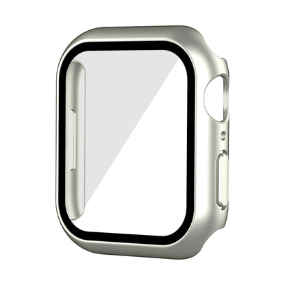 Boîtier de montre étanche en PC + film trempé, For Apple Watch Series 9 / 8 / 7 41mm, For Apple Watch Series 9 / 8 / 7 45mm