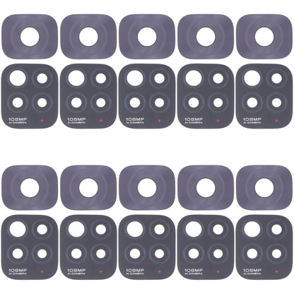 Lentille de caméra arrière 10 pièces, For Xiaomi Redmi K50/Redmi K50 Pro, For XiaomiRedmi Note 11 Pro 4G / Note 11 Pro+ 5G India / Note 11E Pro, For Xiaomi Poco X4 Pro 5G, For Xiaomi Poco M4 Pro 4G, For Xiaomi Poco M3 Pro 5G, For Xiaomi Redmi K40 Gamin...