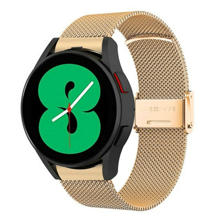 Bracelet de montre à boucle milanaise en acier inoxydable, For Samsung Galaxy Watch4 40mm / 44mm