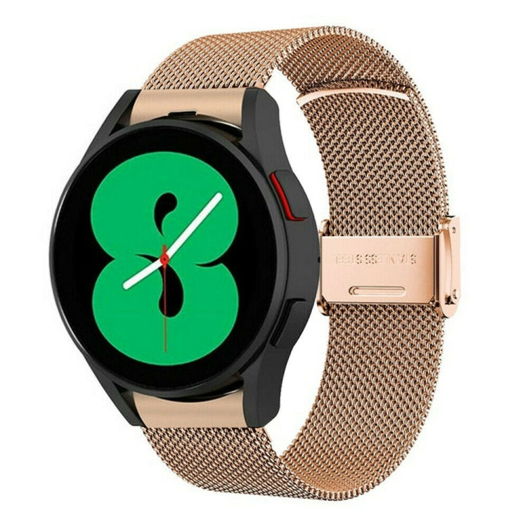 Bracelet de montre à boucle milanaise en acier inoxydable, For Samsung Galaxy Watch4 40mm / 44mm