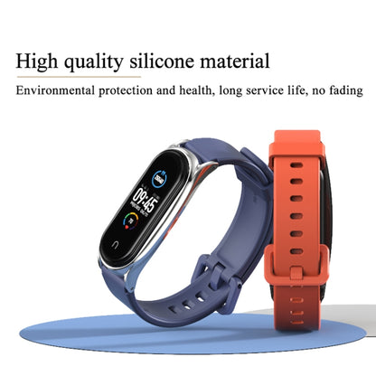 Bracelet de montre étanche en silicone Mijobs CS, For Xiaomi Mi Band 6 / 5