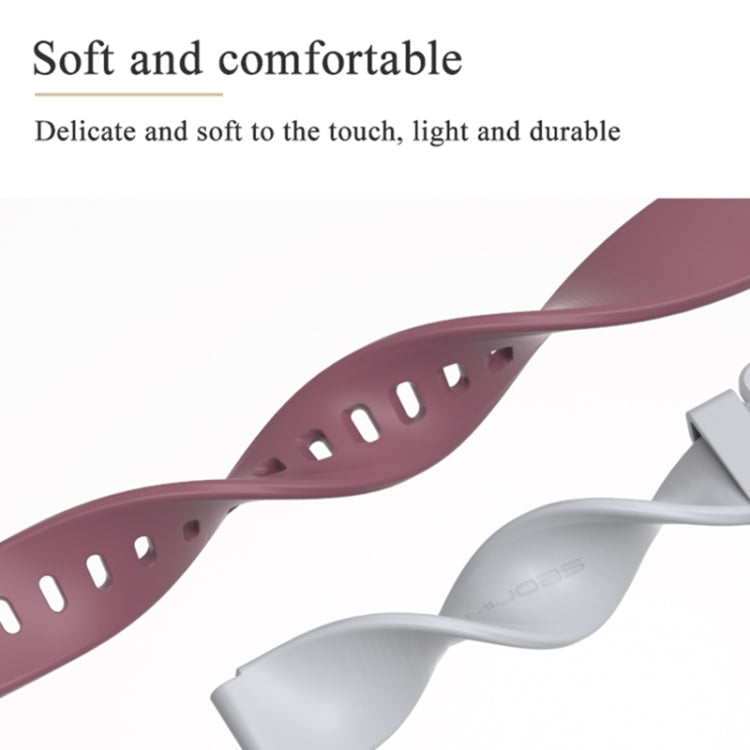 Bracelet de montre étanche en silicone Mijobs CS, For Xiaomi Mi Band 6 / 5