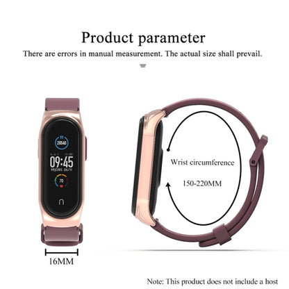 Bracelet de montre étanche en silicone Mijobs CS, For Xiaomi Mi Band 6 / 5