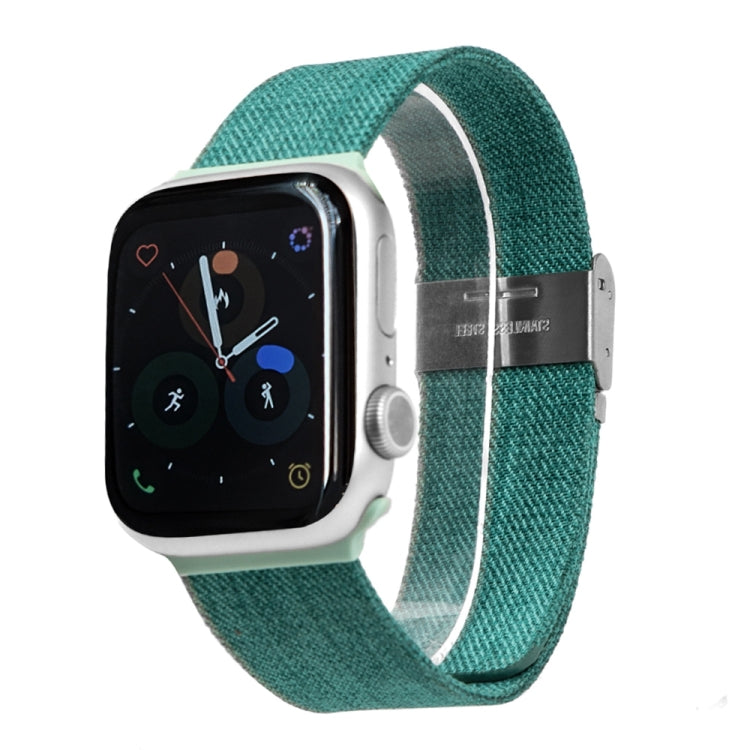 Bracelet de montre en tissu pour la série Apple Watch, 7 41mm / 6&SE&5&4 40mm / 3&2&1 38mm, 7 45mm / 6&SE&5&4 44mm / 3&2&1 42mm