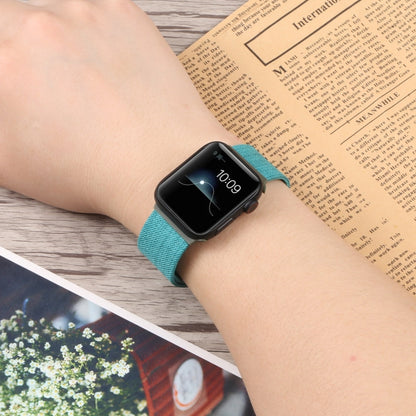 Bracelet de montre en tissu pour la série Apple Watch, 7 41mm / 6&SE&5&4 40mm / 3&2&1 38mm, 7 45mm / 6&SE&5&4 44mm / 3&2&1 42mm
