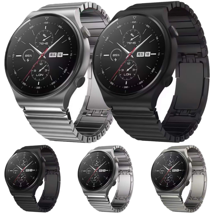 Bracelet de montre en acier à boucle originale de 22 mm