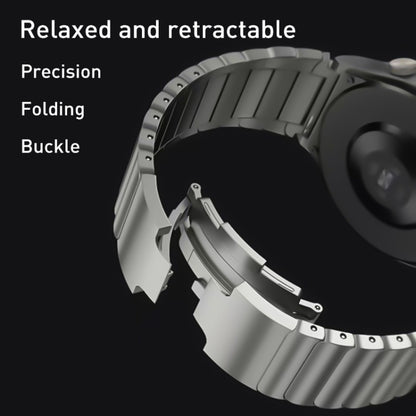 Bracelet de montre en acier à boucle originale de 22 mm