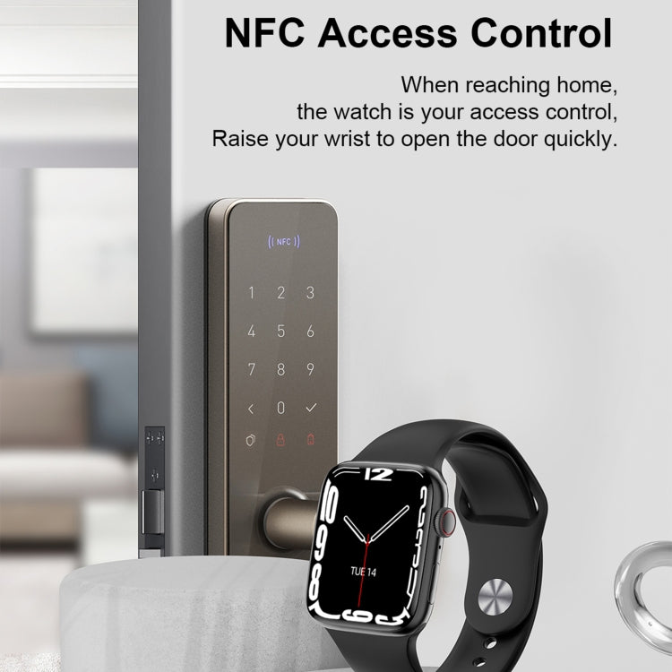 DT NO.I 7 Montre intelligente à écran TFT de 1,9 pouces, Prise en charge des appels Bluetooth / Rappel du cycle menstruel