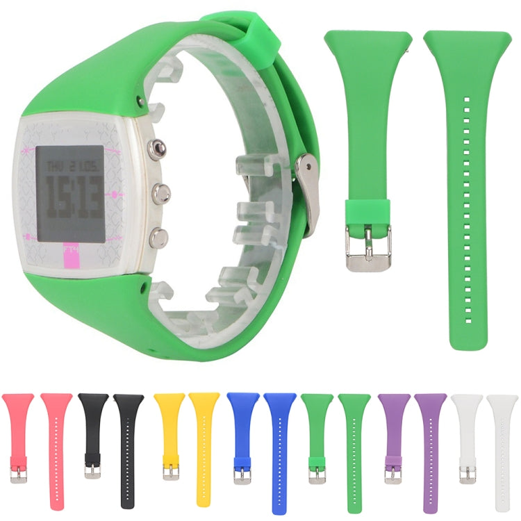 Bracelet de montre en silicone, For POLAR FT4 & FT7